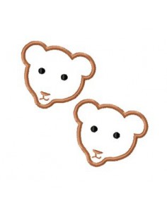 oeuf de pâques appliqué 10x10 cm