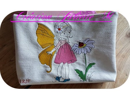 Embroidery design fairy