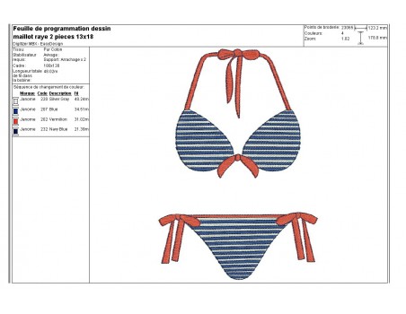 Instant download machine embroidery design Lingerie underwear