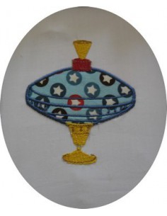 oeuf de pâques appliqué 10x10 cm
