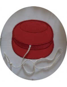 oeuf de pâques appliqué 10x10 cm