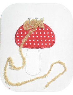 oeuf de pâques appliqué 10x10 cm