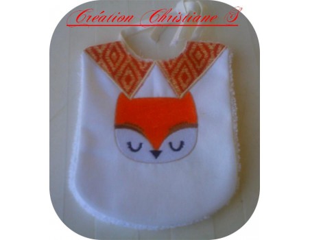 Instant download machine embroidery fox