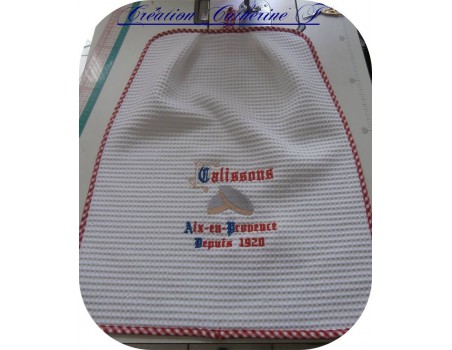 Motif de broderie machine Calissons