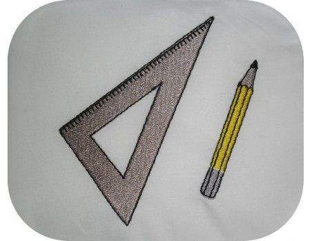 Instant download machine embroidery Scissors and ruler