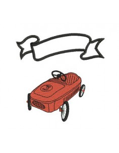 oeuf de pâques appliqué 10x10 cm