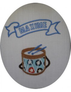 oeuf de pâques appliqué 10x10 cm