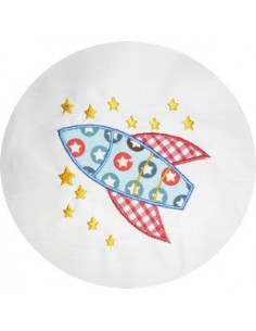 oeuf de pâques appliqué 10x10 cm