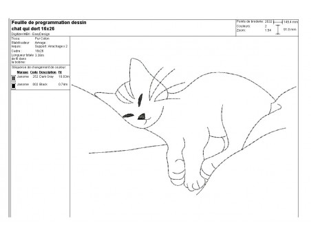 Instant download machine embroidery  cat