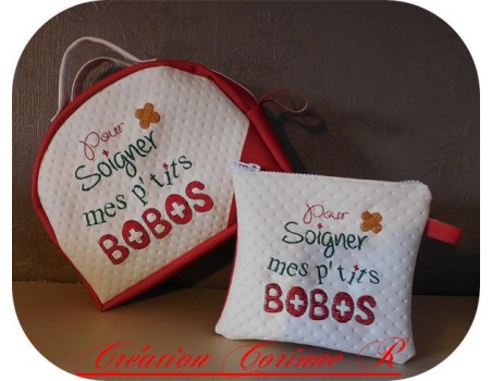 Motif de broderie machine bobos