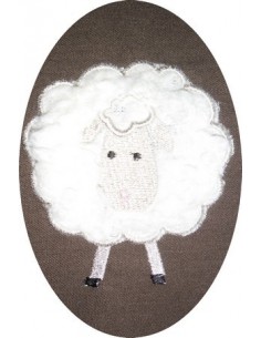 oeuf de pâques appliqué 10x10 cm