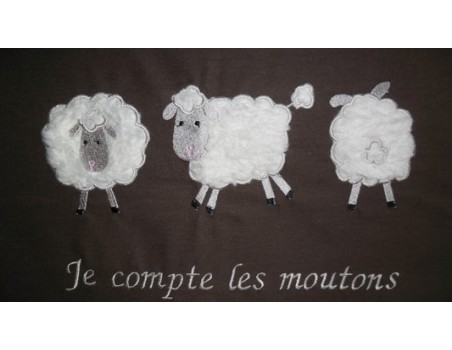 Mouton de face