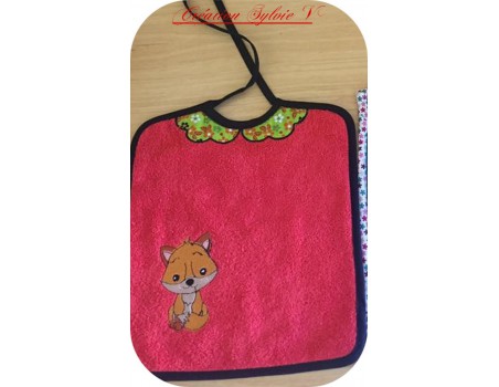 Instant download machine embroidery little fox