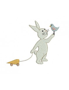 oeuf de pâques appliqué 10x10 cm