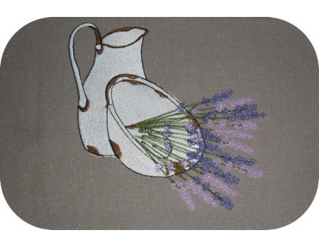 Instant download machine embroidery Flower of the Pope