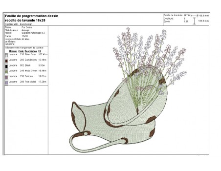 Instant download machine embroidery Flower of the Pope