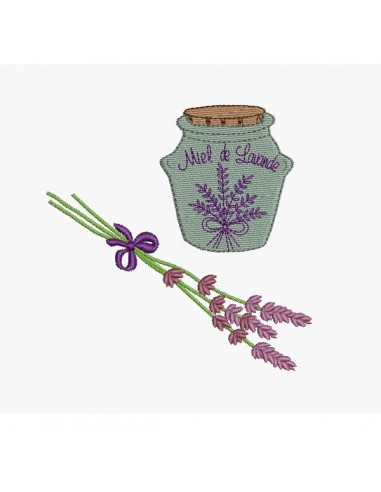 Instant download machine embroidery lavender