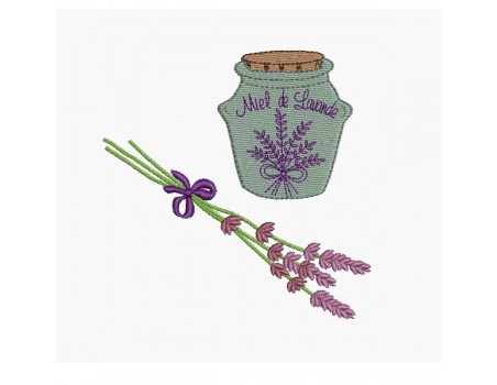 Instant download machine embroidery lavender