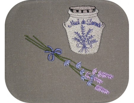 Instant download machine embroidery lavender