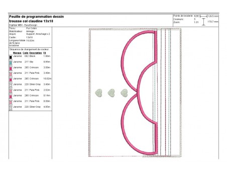 Instant download machine embroidery kit ITH