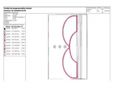 Instant download machine embroidery kit ITH