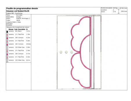 Instant download machine embroidery kit ITH