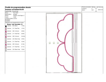 Instant download machine embroidery kit ITH