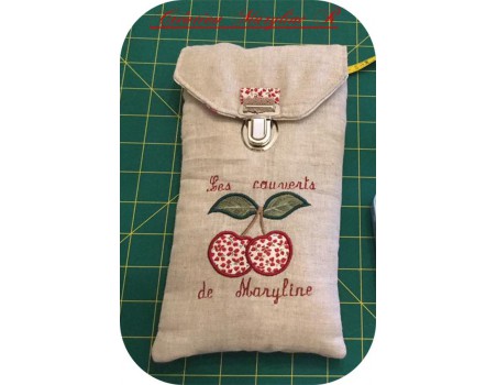 Motif de broderie Cerises