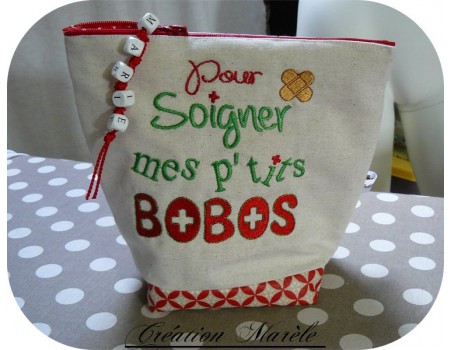 Motif de broderie machine bobos