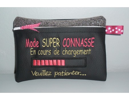 Motif de broderie code chargement à personnaliser