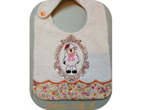 Motif de broderie machine mouton