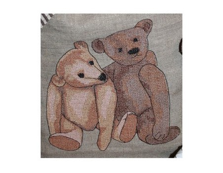 Ours Steiff et Hermann 18x30 cm