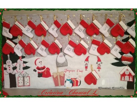 Motif de broderie machine lutin