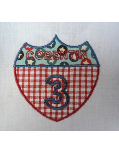 oeuf de pâques appliqué 10x10 cm