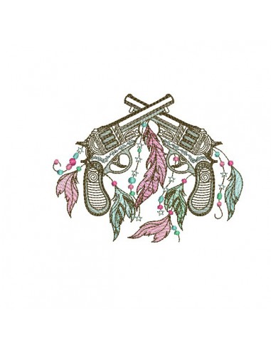 Embroidery design dream Catcher