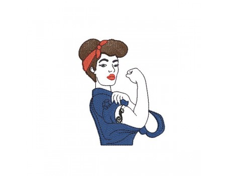 Instant download machine embroidery pin up