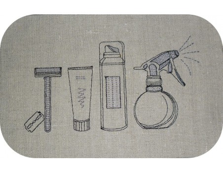 Instant download machine embroidery Shaver