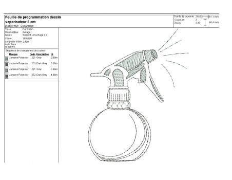 Instant download machine embroidery redwork shaving cream