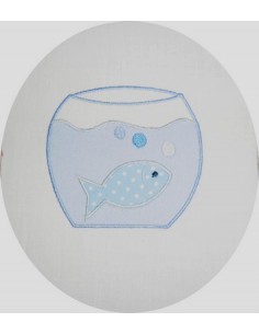 oeuf de pâques appliqué 10x10 cm