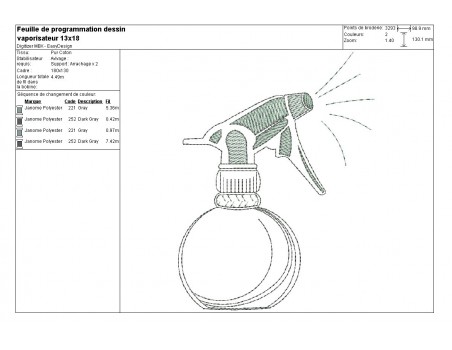 Instant download machine embroidery redwork shaving cream