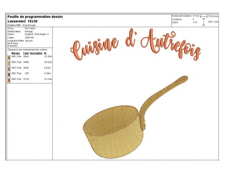 Instant download machine embroidery wooden spoon