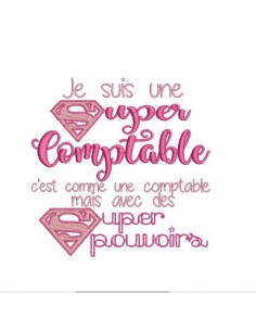 Embroidery design super stepmother