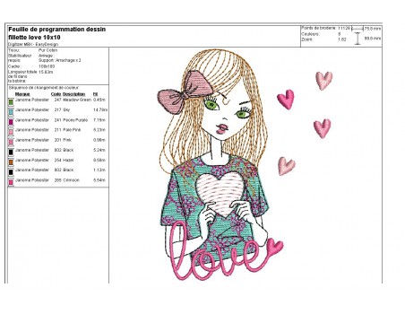 Instant download machine embroidery design yoga girl