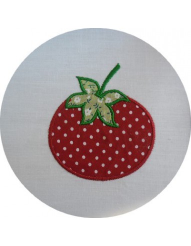 Motif de broderie la tomate