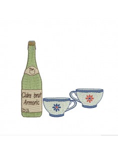 Instant download machine embroidery king  brioche