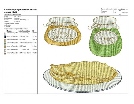 Instant download machine embroidery cider