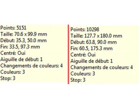 Cadre au ruban 2 formats