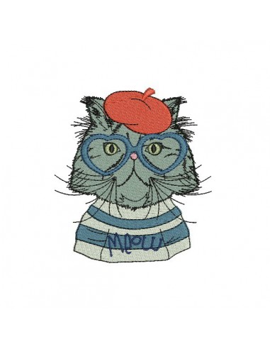 Instant download machine embroidery buccaneer  cat