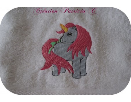 Instant download machine embroidery unicorn