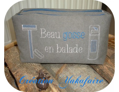 Motif de broderie machine Rasoir